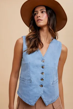 Gretta denim vest