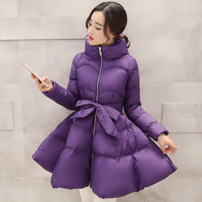 21 PADDED Cotton Jacket Dress