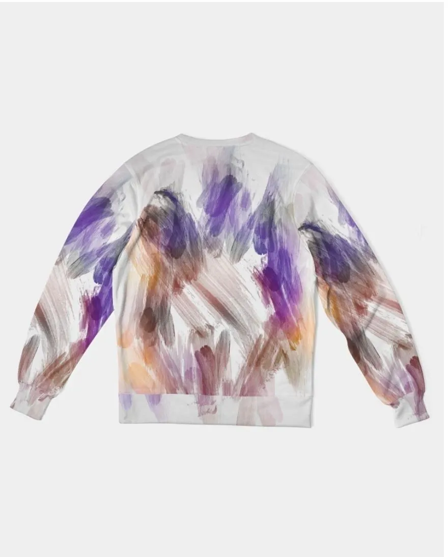 Abstract Woman Crewneck Pullover