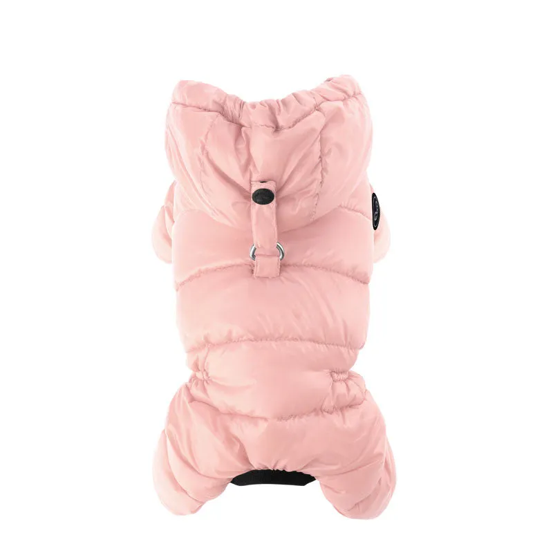 air padding coverall - pink (unisex) - 1 xl left