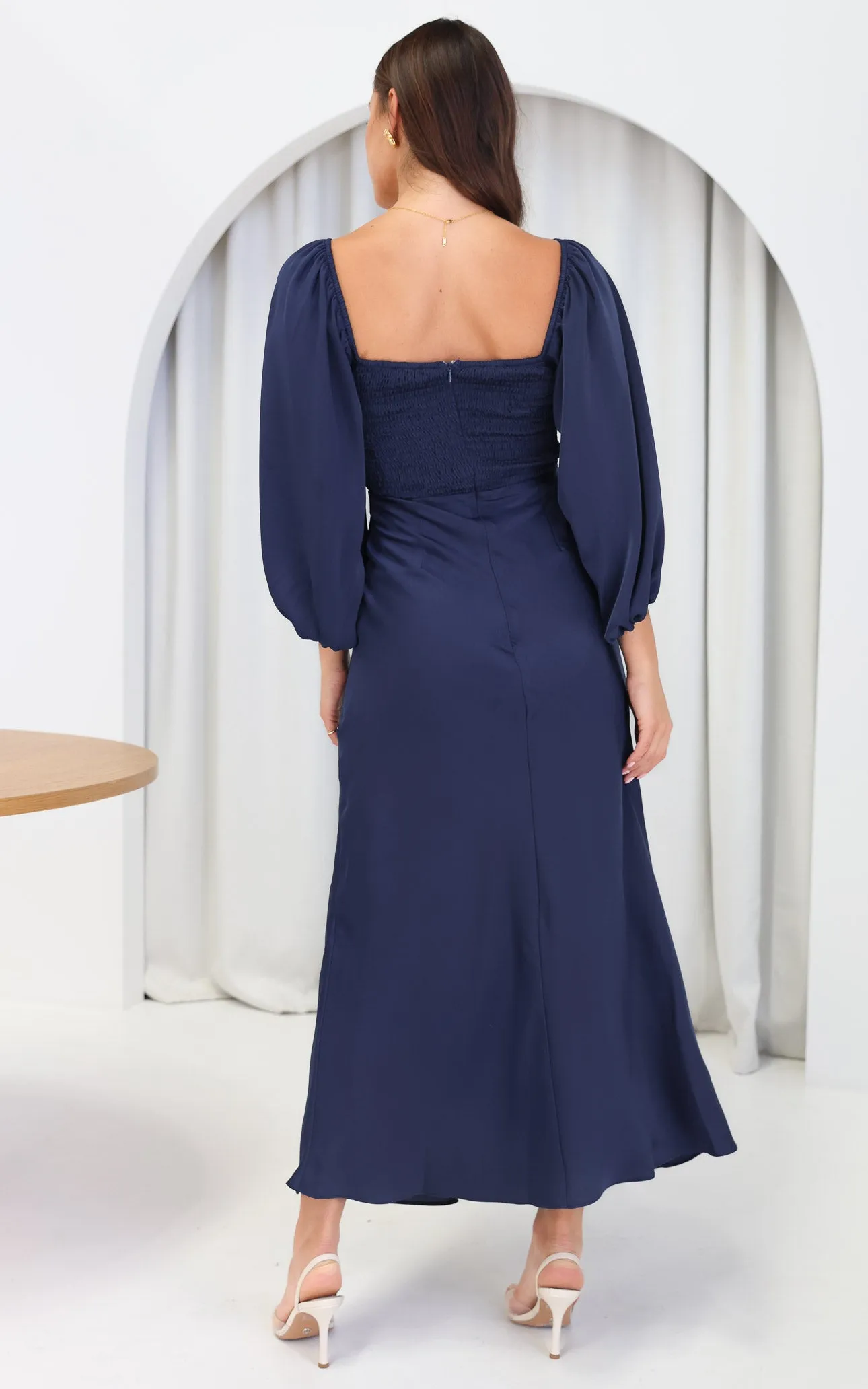 Alessia Maxi Dress - Navy