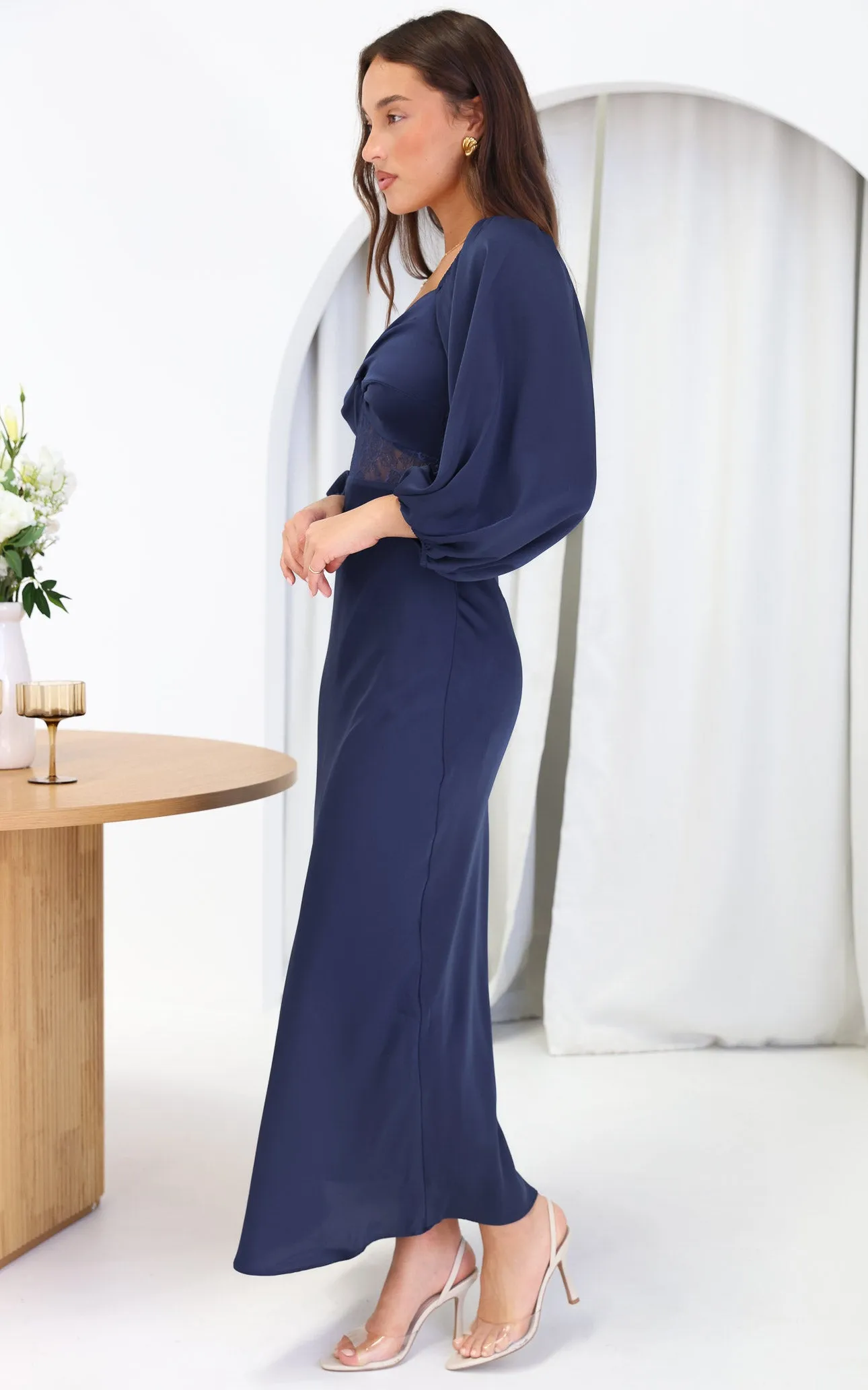 Alessia Maxi Dress - Navy