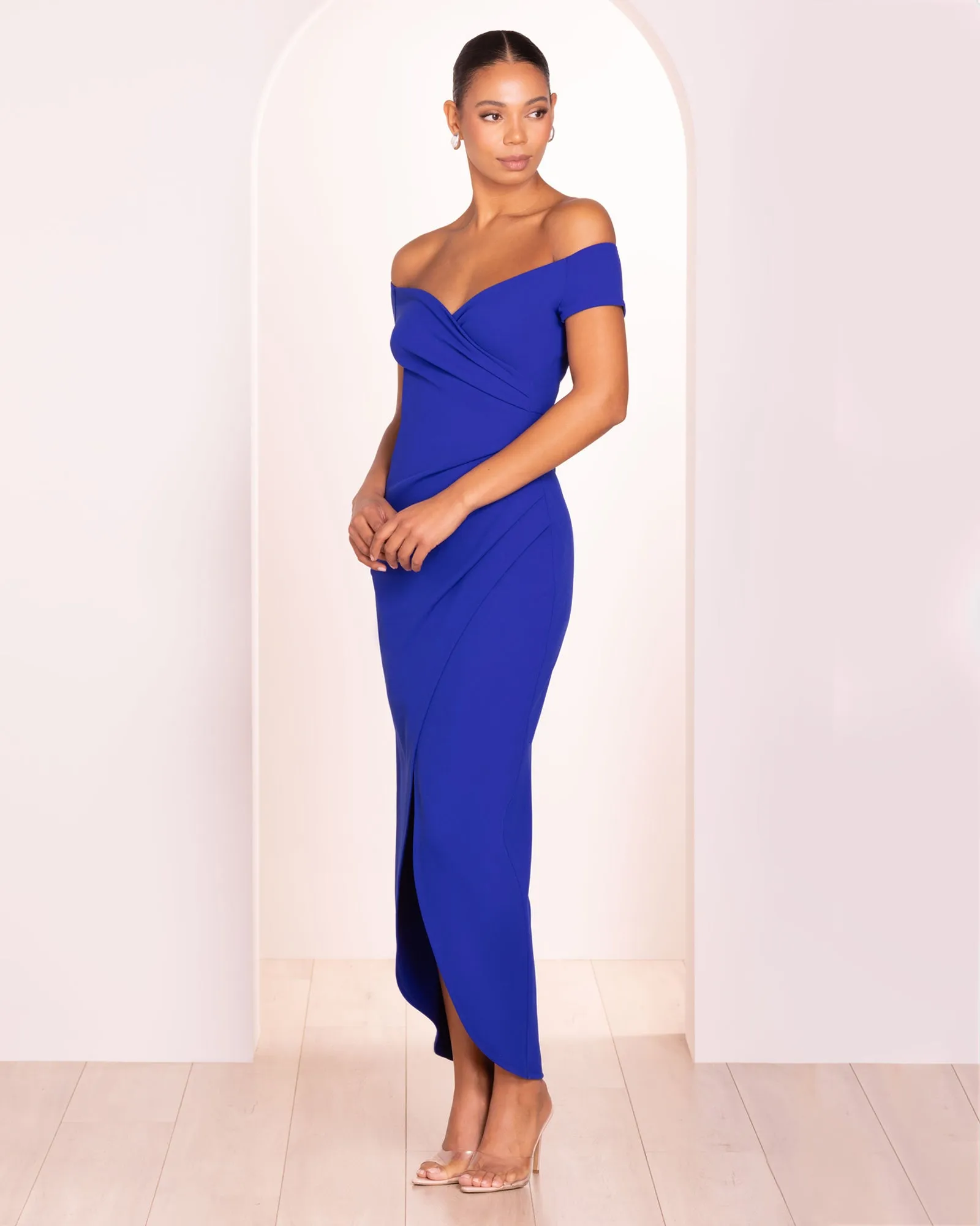 Alice Off Shoulder Gown