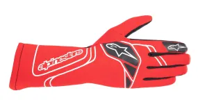 ALPINESTARS 3551523_30_M TECH 1 START v3 Racing gloves, FIA 8856-2018, red, Size M