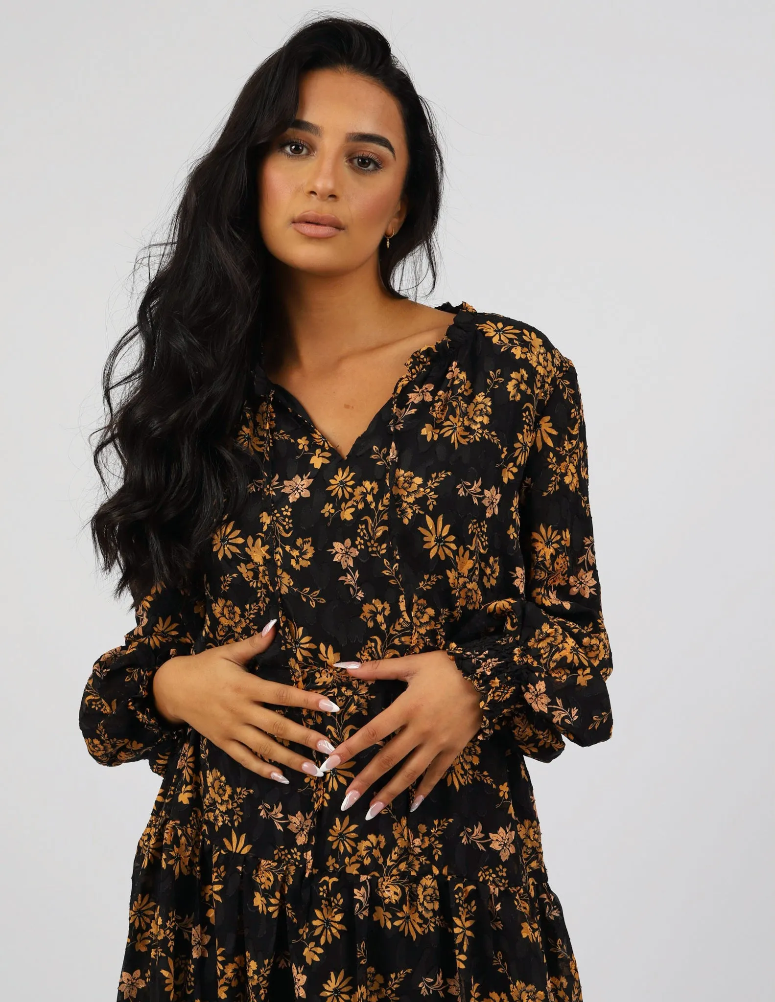 Anette Floral Dress