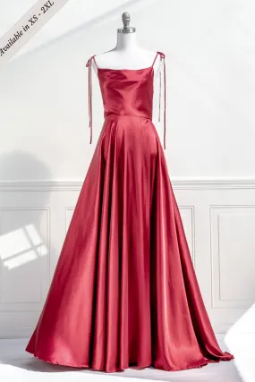 Aphrodite Dress - Burgundy