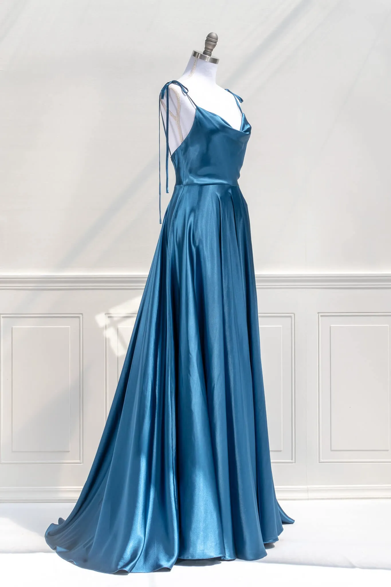 Aphrodite Dress - Sapphire Blue