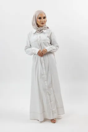 Ariana Linen Shirt Dress