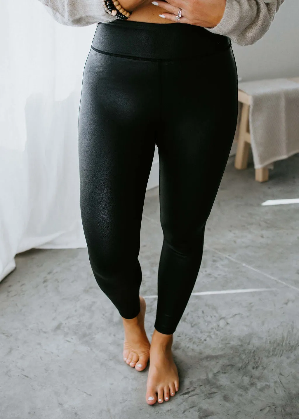 Ava Faux Leather Leggings