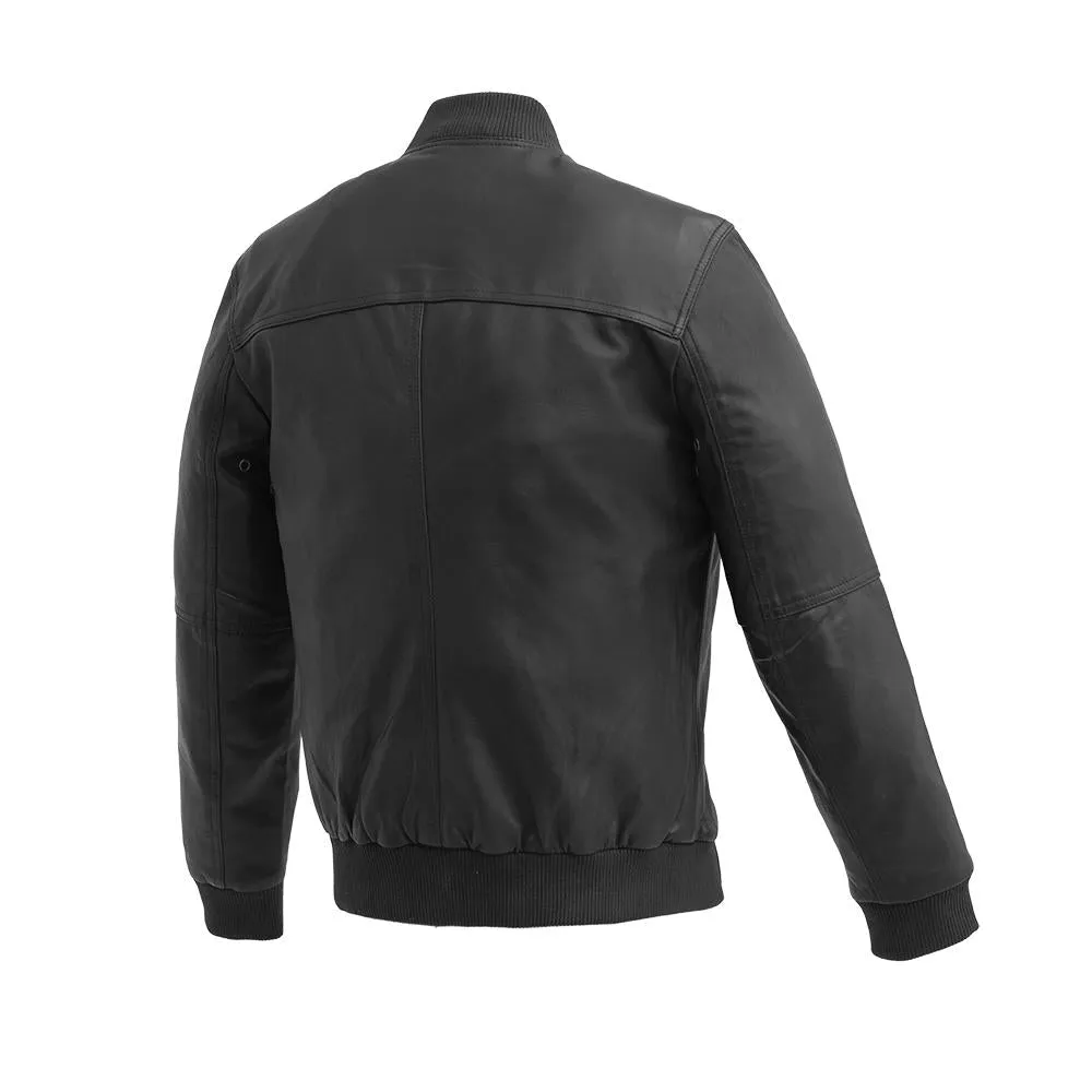 Aviator Men's Bomber Leather Jacket (POS)