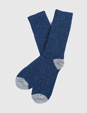 Barbour Houghton Sock - Navy Blue