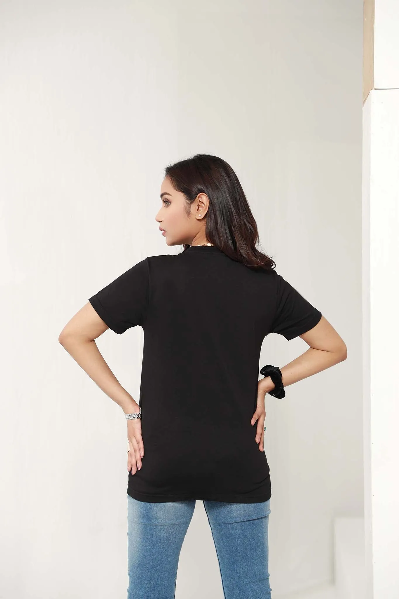 Basic Black T-Shirt (Plus Size) - P21 - MT0066P