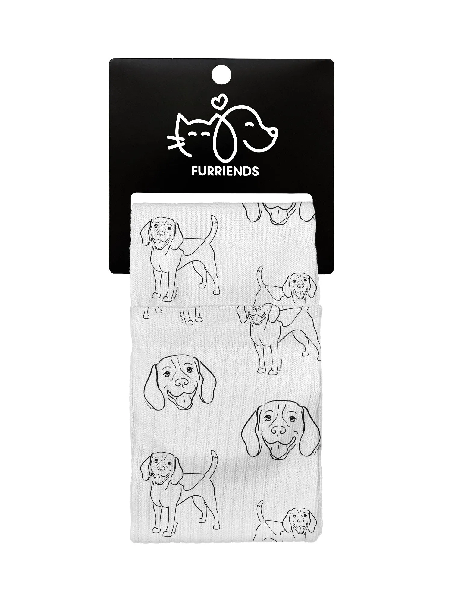 Beagle Crew Socks