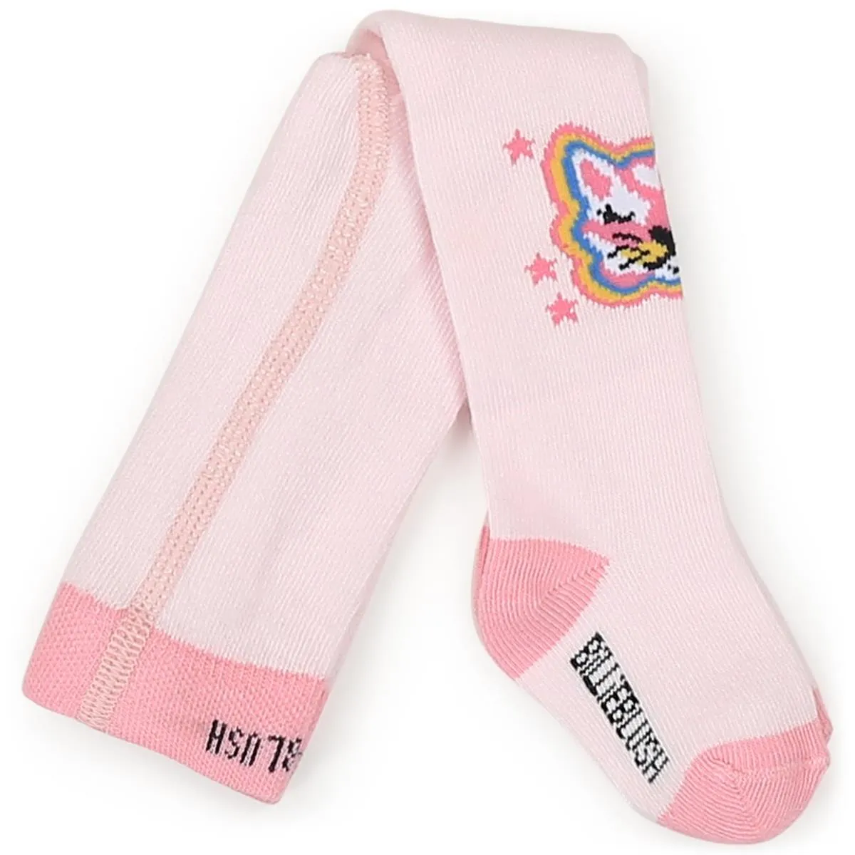 Billieblush Baby Girls Light Pink Cat Face Tights