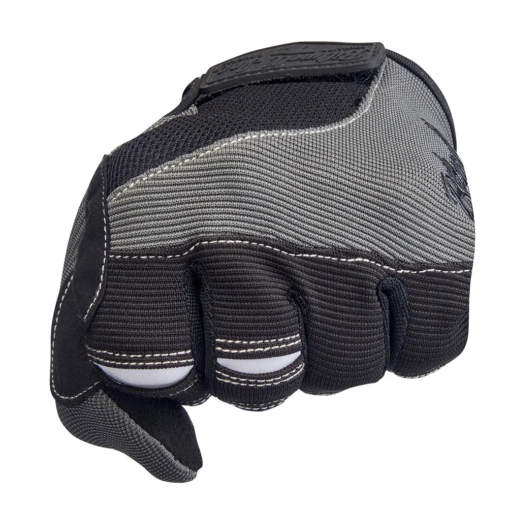 BILTWELL BILTWELL MOTO TEXTILE GLOVE [GREY/BLACK]