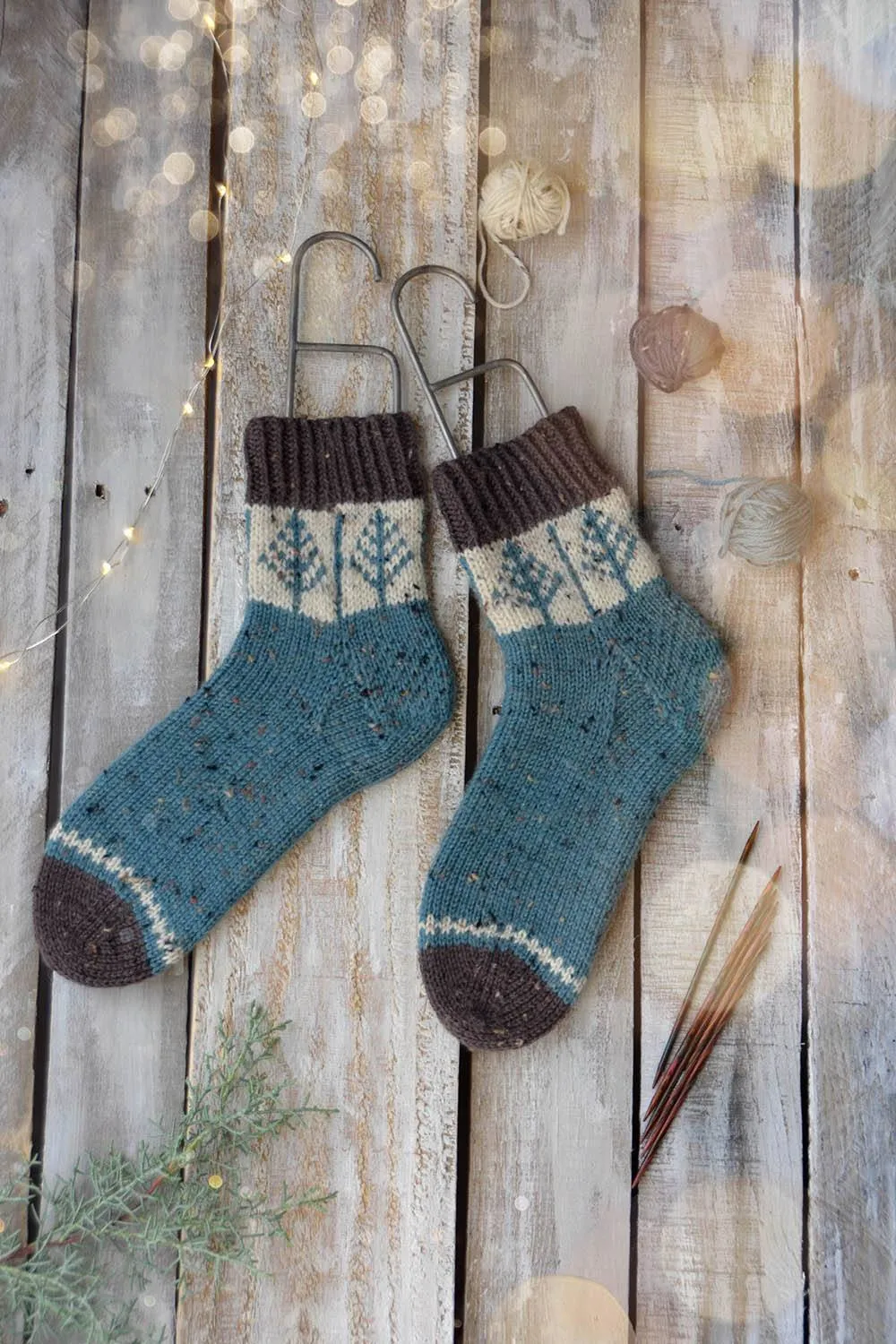 Blue Spruce Socks