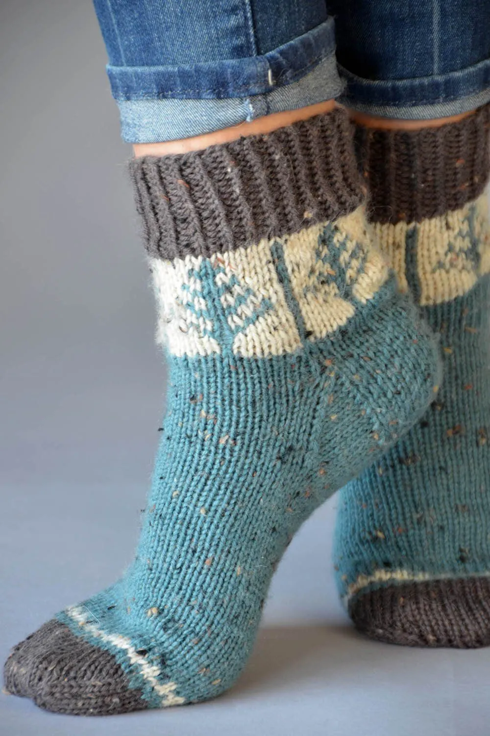 Blue Spruce Socks