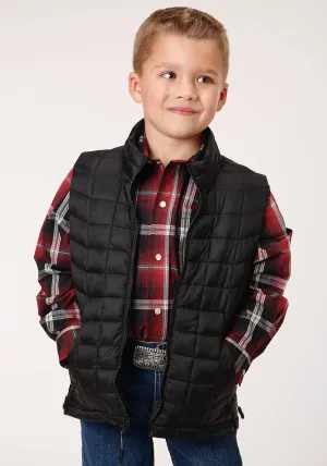 BOYS  CRUSHABLE POLY FILLED DOWN VEST