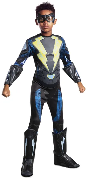 Boys Deluxe Black Lightning Costume