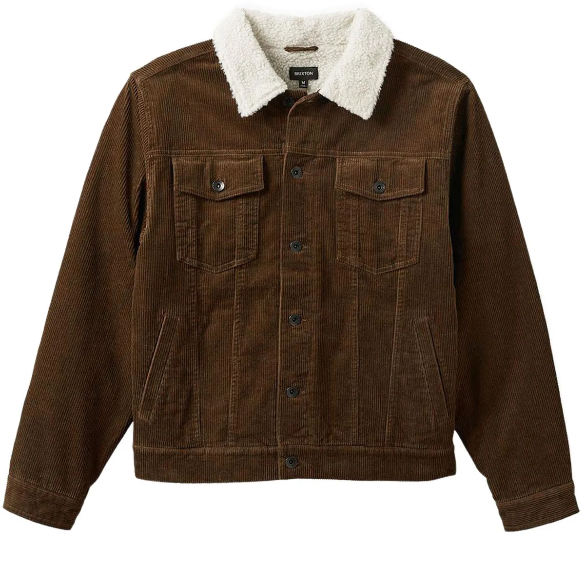 Brixton Cable Lined Trucker Jacket - Pinecone Brown