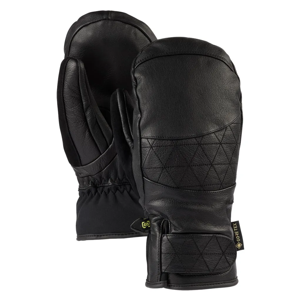 Burton 2024 Womens Gondy Leather Mitt - True Black