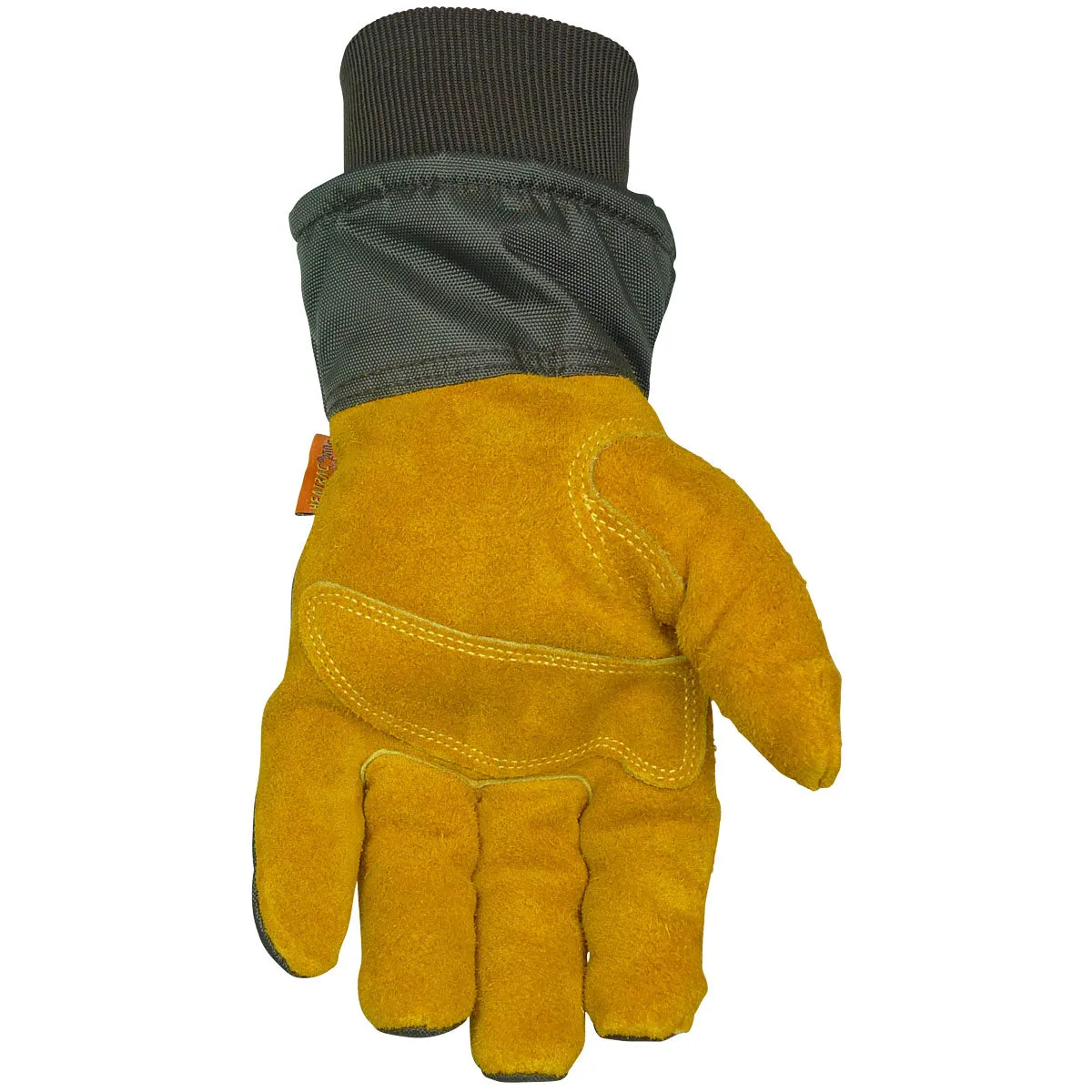 Caiman 1352 Cowhide Leather Palm Glove with Polyester Back Heatrac Insulation Safety Glove (One Dozen)