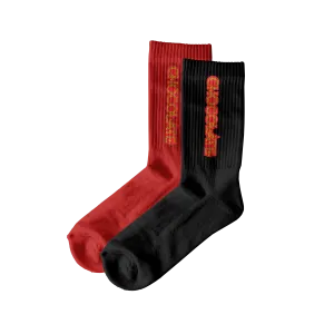 Chocolate Parliament Socks Red