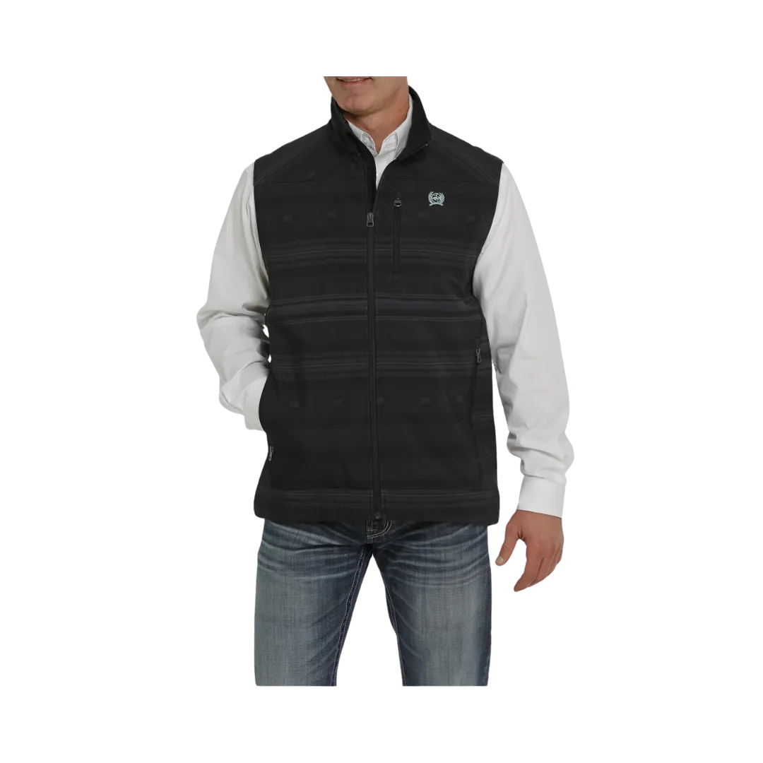 Cinch Men's Bonded Black Vest