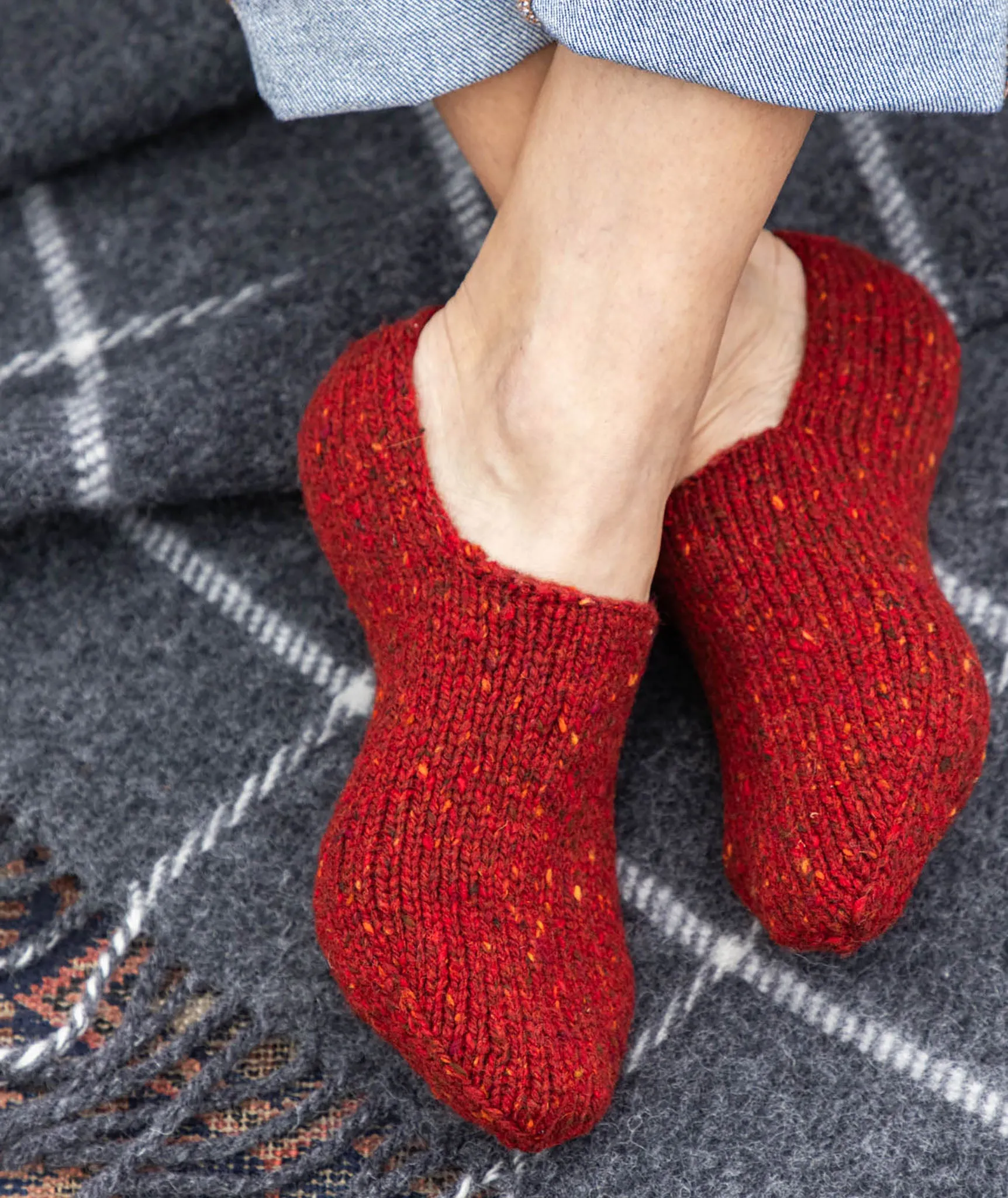 Cozy Slipper Socks Pattern