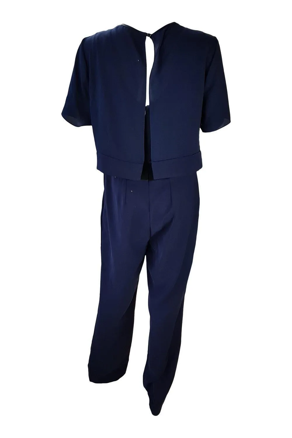 DAMSEL IN A DRESS Dark Blue Jumpsuit Outfit (UK 12)