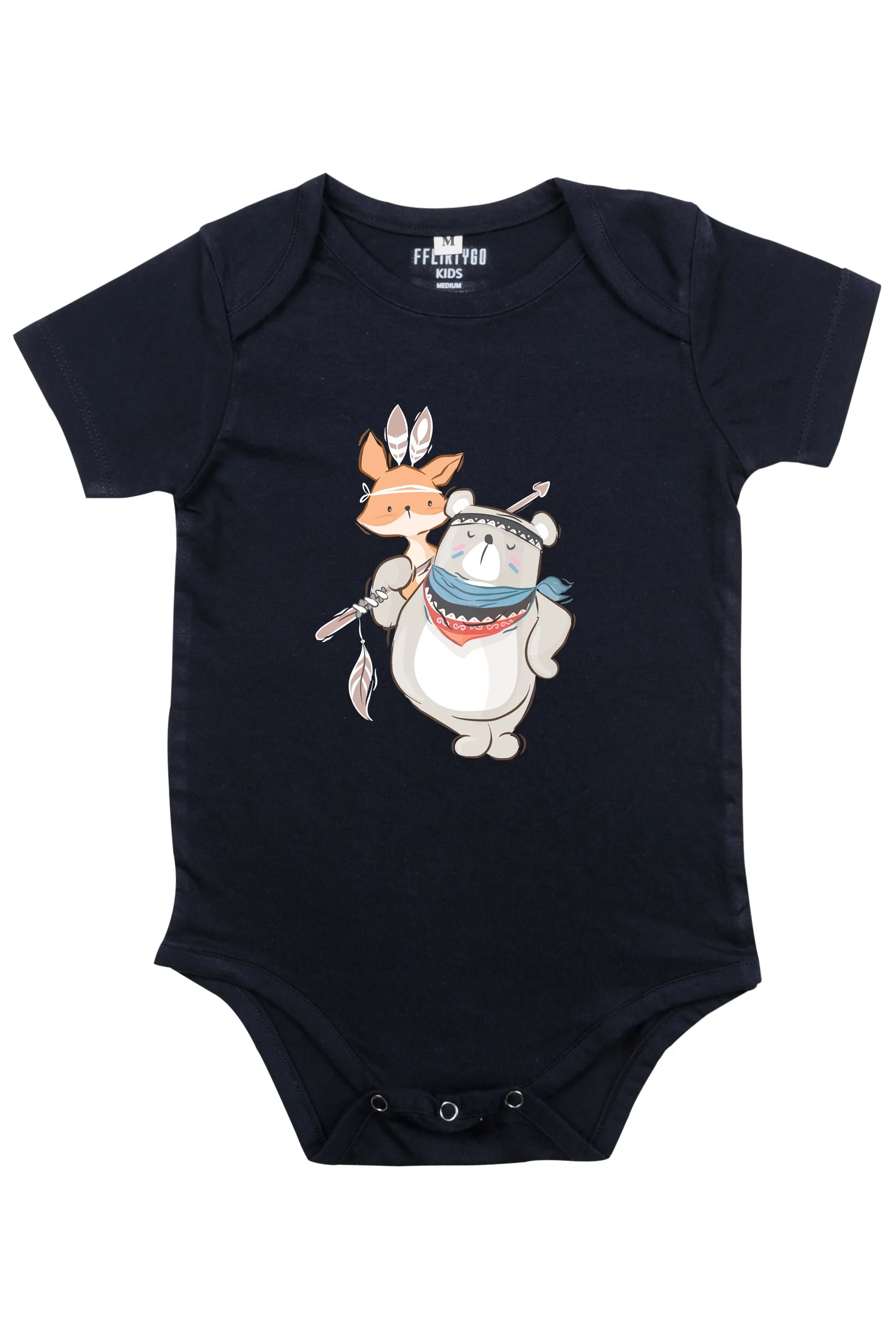 Deer and Bear Baby Romper | Onesies