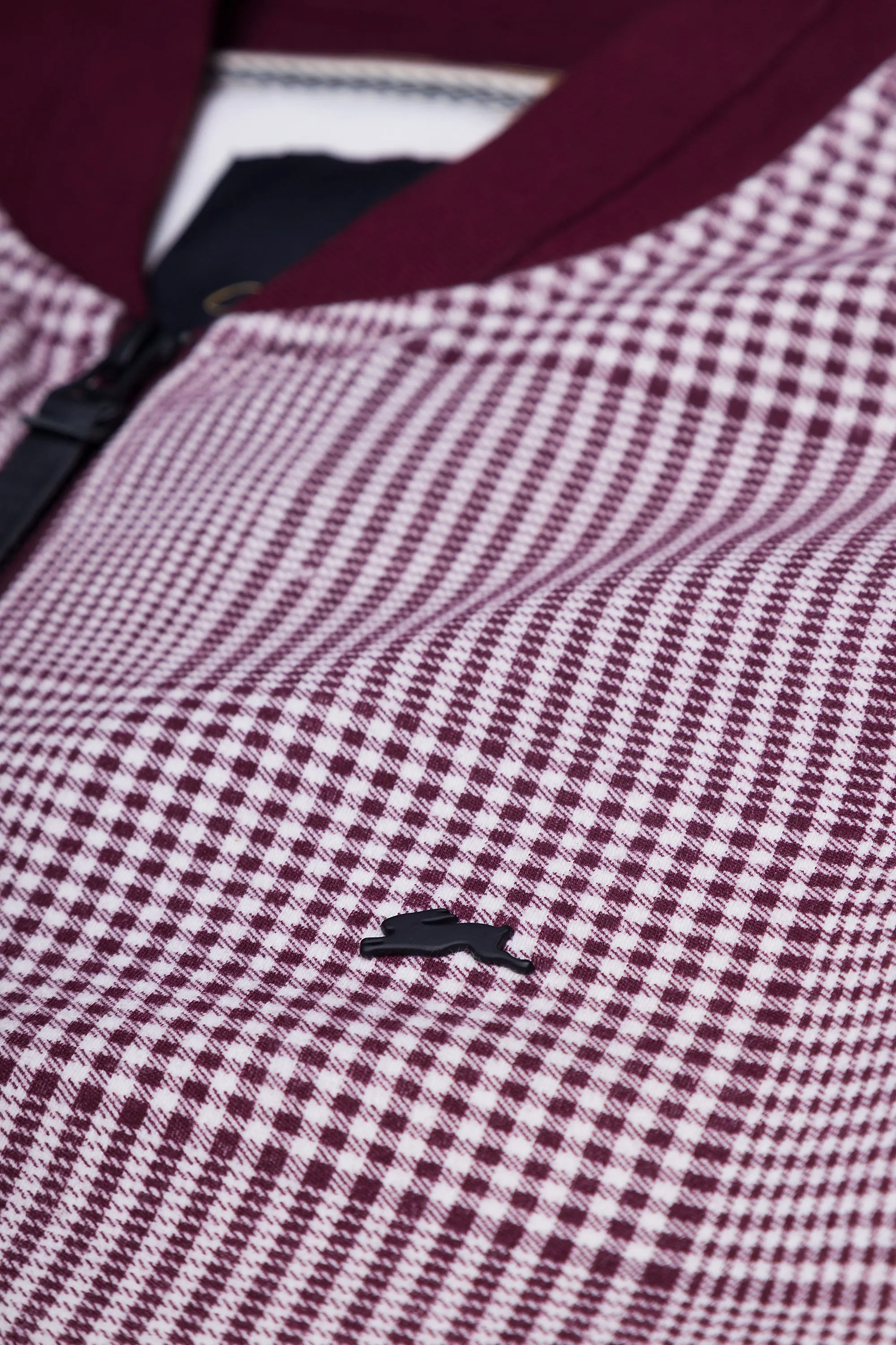 Derek | Men's Plaid Bomber