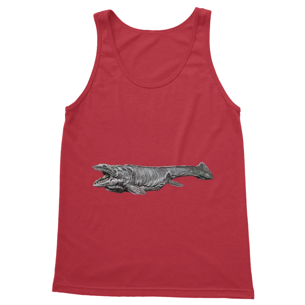 Dino Sea Creature Classic Adult Vest Top