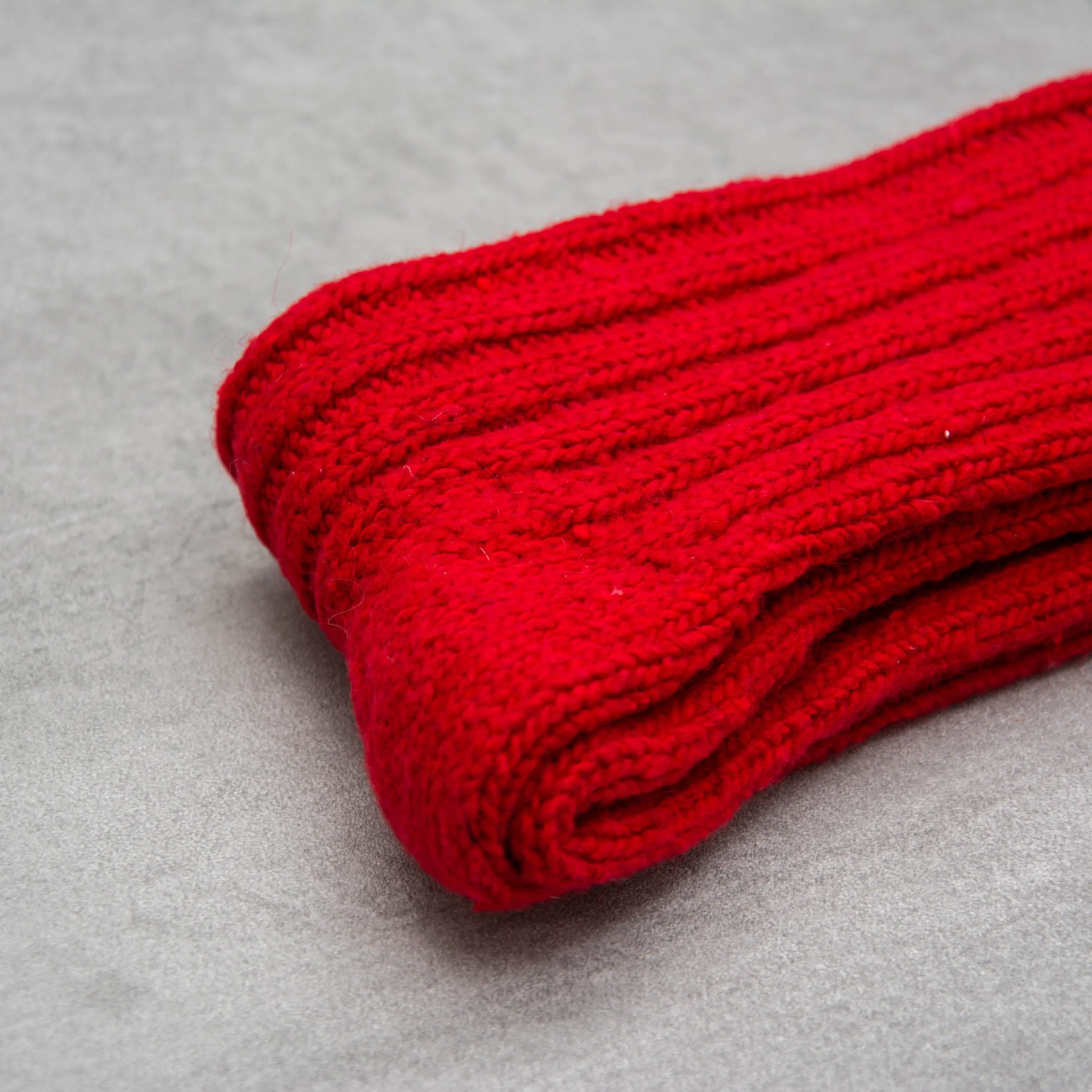 Donegal Socks in traditional Wool - 313 Red