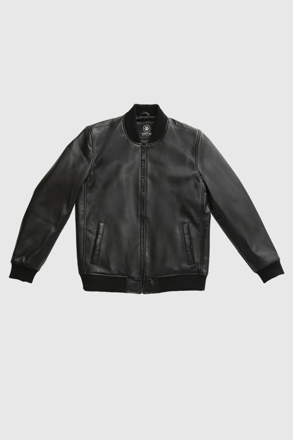 Dravis Men's Leather Bomber Jacket (POS)