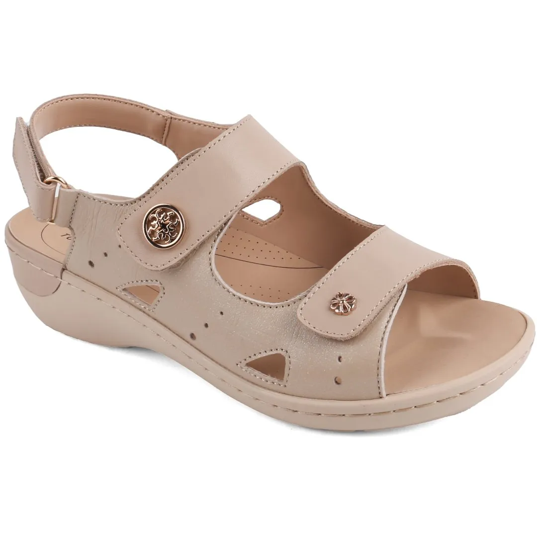 DR.KONG WOMEN REMOVABLE INSOLE SANDALS DK-S8000422E4-LBE(RP : $189)