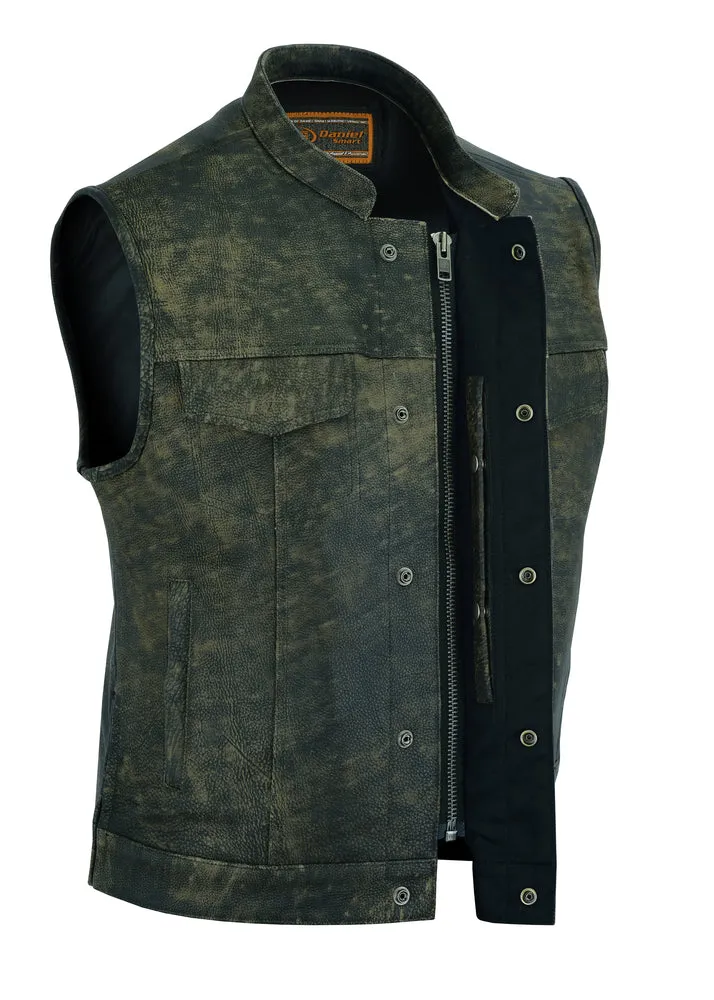 DS108 Men's Conceal Carry Antique Brown Vest