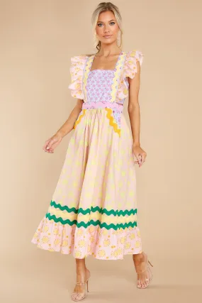 Eirene Light Pink Multi Dress