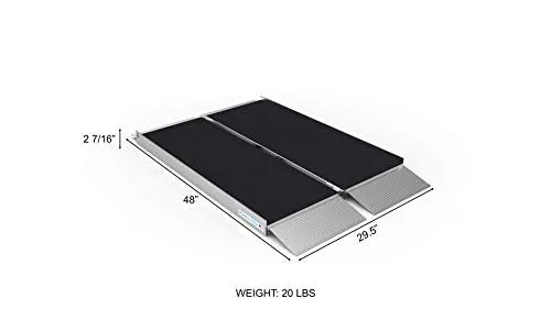 EZ-Access Portable Ramp w/Slip-Resistant Surface, 4 Foot