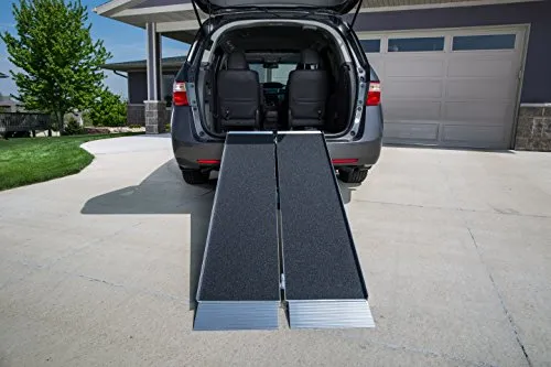 EZ-Access Portable Ramp w/Slip-Resistant Surface, 4 Foot