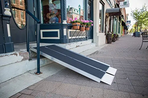 EZ-Access Portable Ramp w/Slip-Resistant Surface, 4 Foot