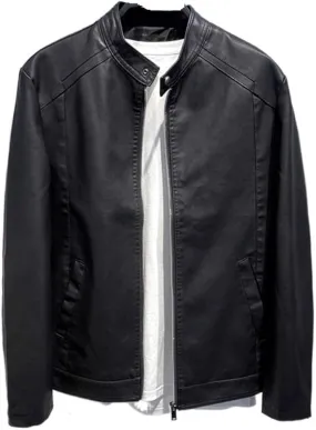 Faux Leather Jackets For Men S5674321  XL