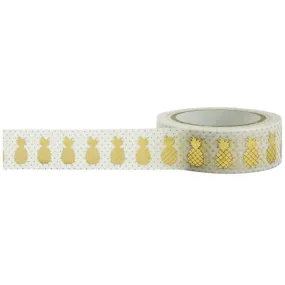 Gold Foil Pineapple Tape