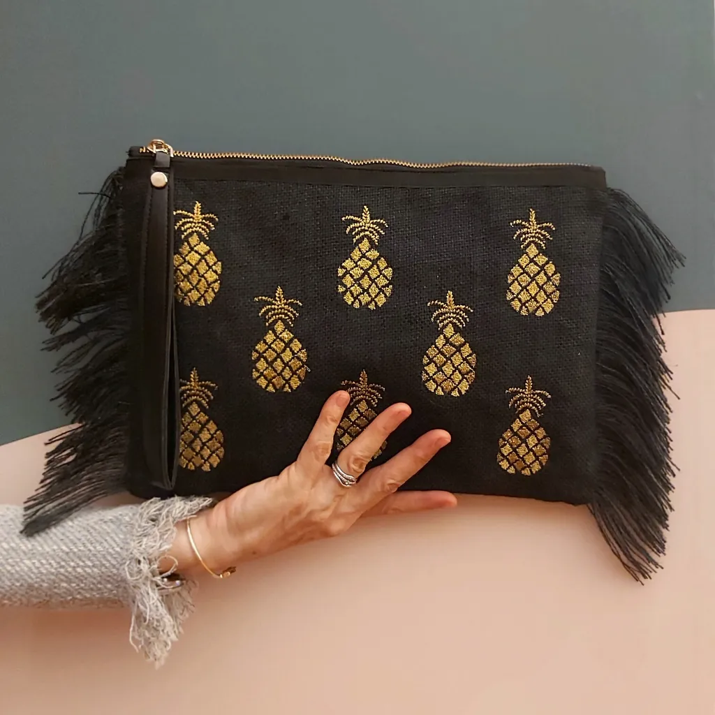 Golden Nina - Pineapples Pouch