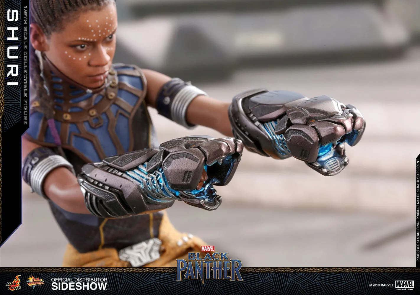 Hot Toys Shuri Black Panther Marvel Movie Masterpiece Series Sixth Scale Figure