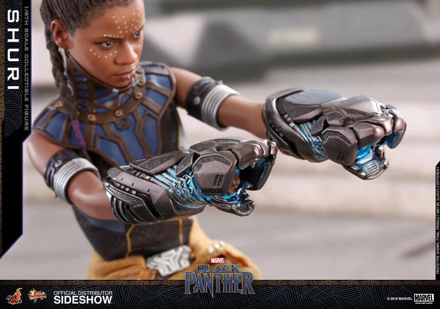 Hot Toys Shuri Black Panther Marvel Movie Masterpiece Series Sixth Scale Figure