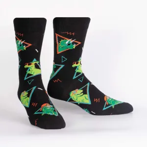 Jurassic Party Mens Crew Socks