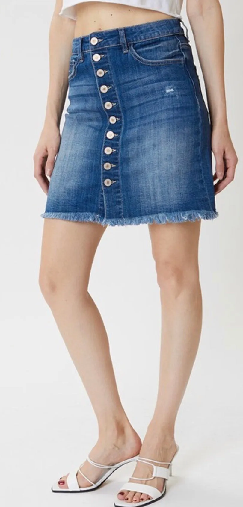 KanCan Bella Denim Skirt