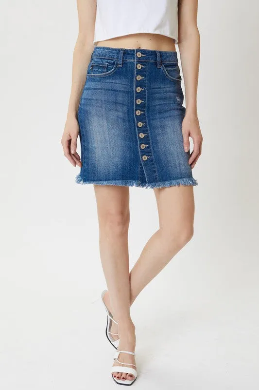 KanCan Bella Denim Skirt