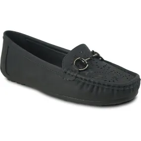 KOZI Women Comfort Casual Shoe ML3250 Flat Shoe Black